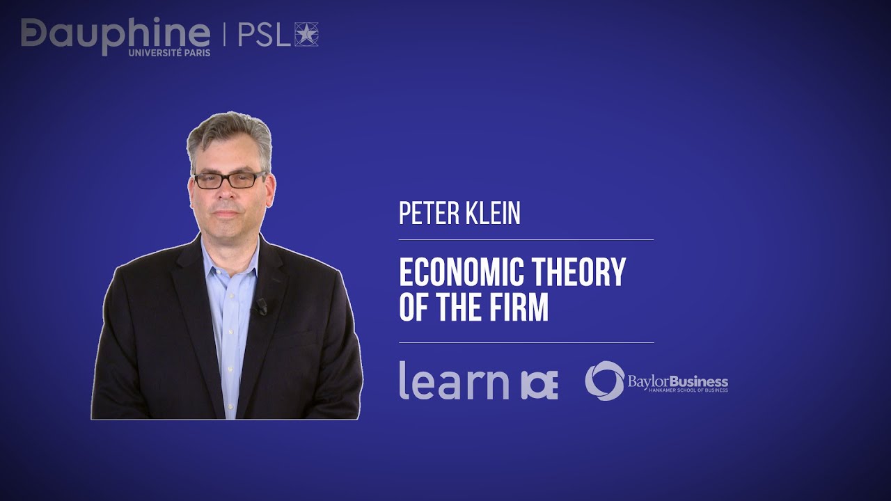 KLEIN / The Economic Theory of the Firm