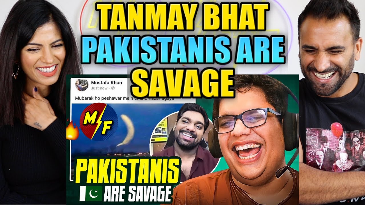 PAKISTANIS ARE SAVAGE PT. 8 ft @Zakir Khan | TANMAY BHAT | REACTION!!