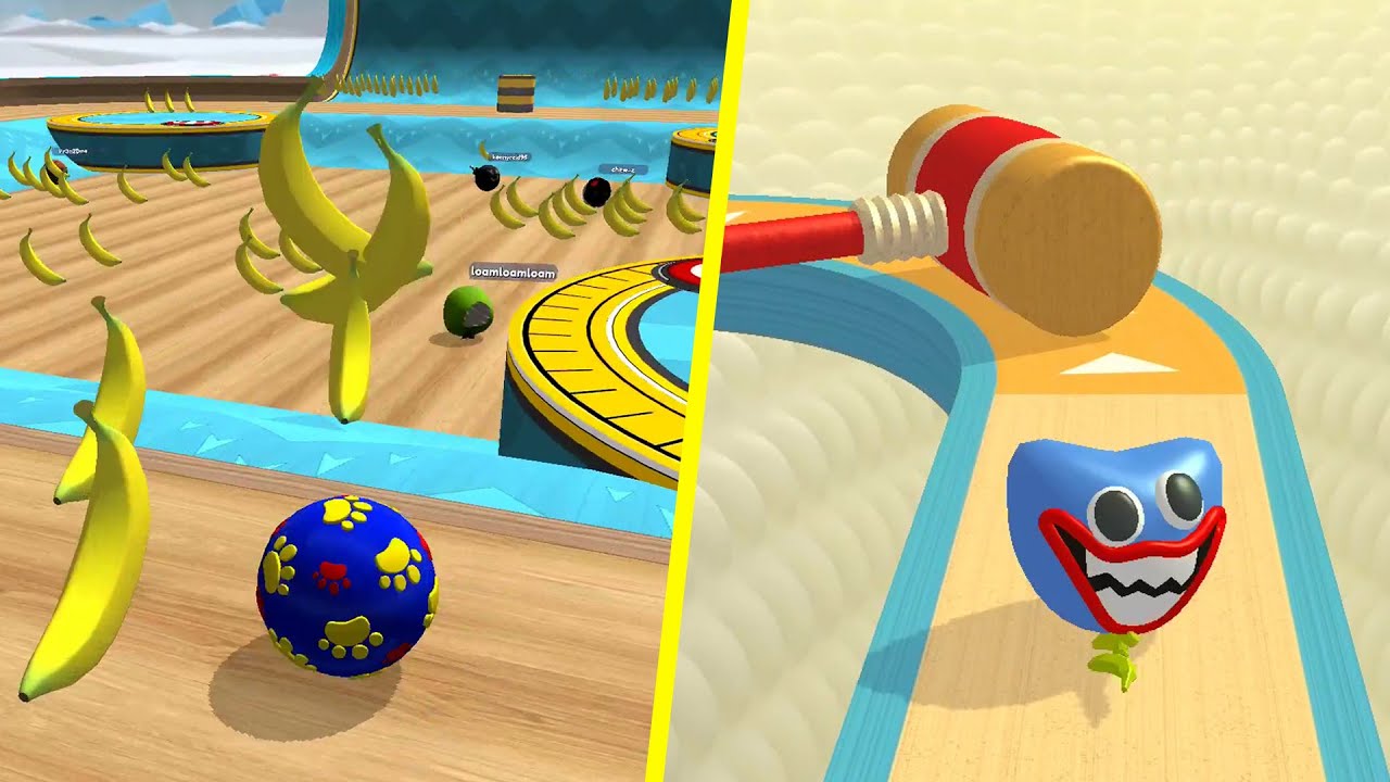 🍌🤡🍌Banana Frenzy Going Balls Vs Action Balls Gameplay #39