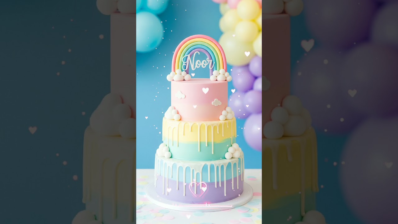 Noor name cakes | happy birthday noor  #2025 #cake #viralshort #birthdaycake#shorts #trending