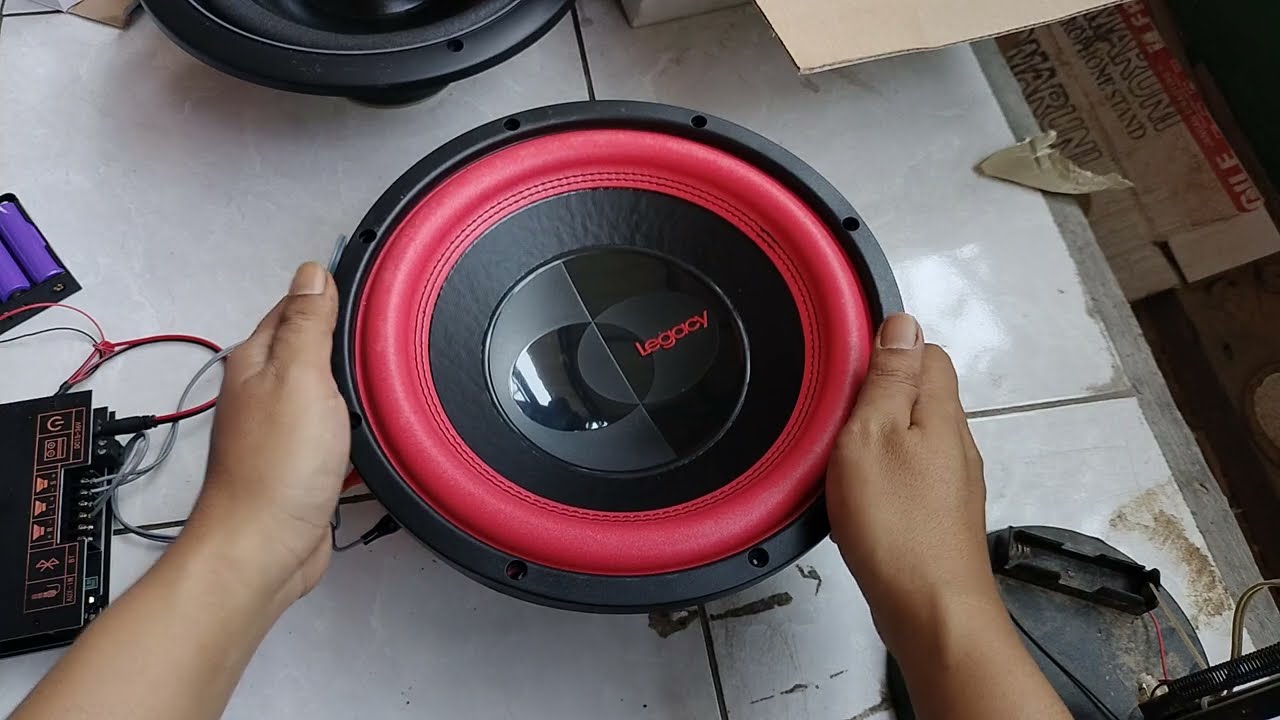 Speaker Subwoofer legacy 10 inch -  Speaker 10 Inch Subwoofer Legacy Double Coil LG 1095 2 MK1