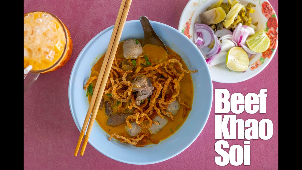 🚩Ko Siang Noodle is located in Saraphi District 🚩ก๋วยเตี๋ยวโกเสี่ยง🚩  อ.สารภี จ.เชียงใหม่ (4K)