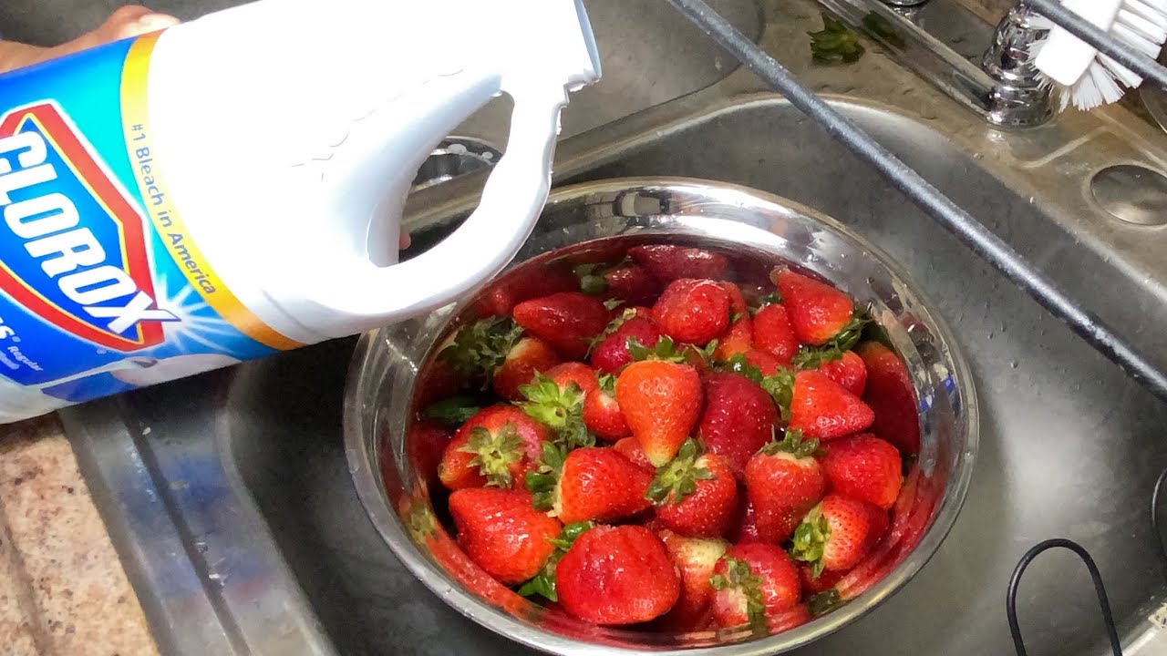 Como lavar las fresas y evitar parásitos🔴