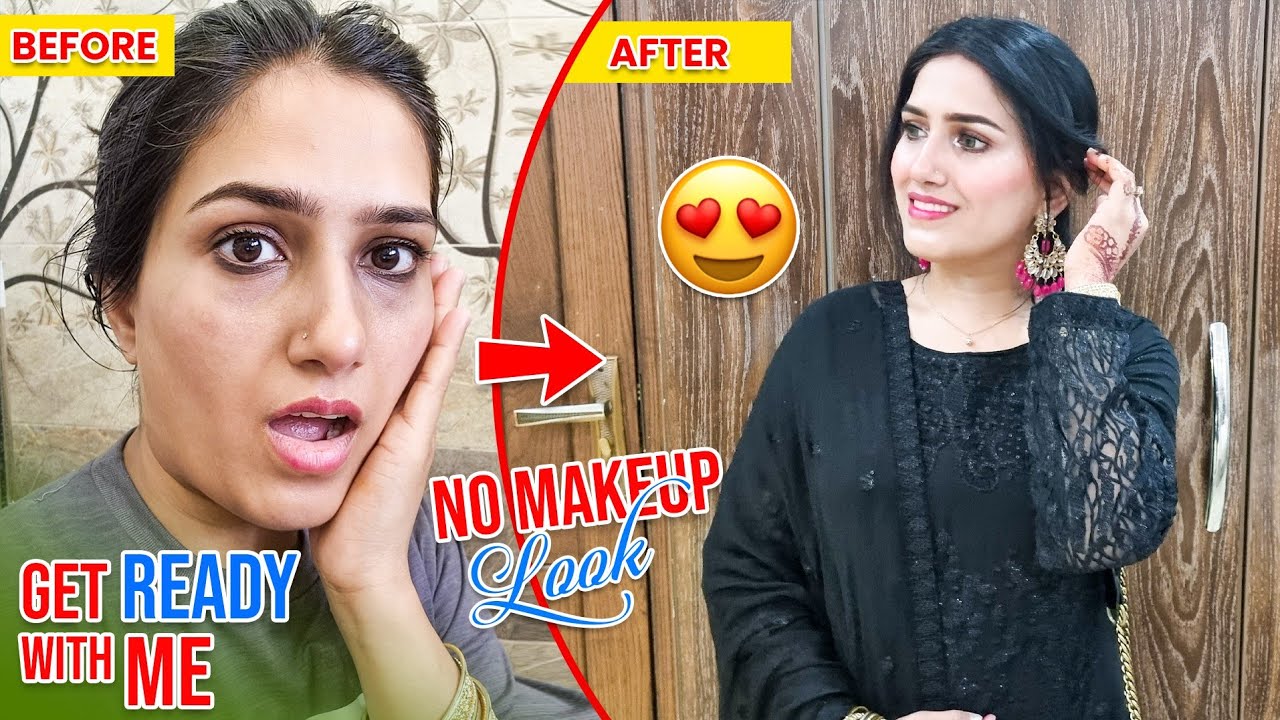 Get Ready With Me | No Makeup look | Natasha waqas