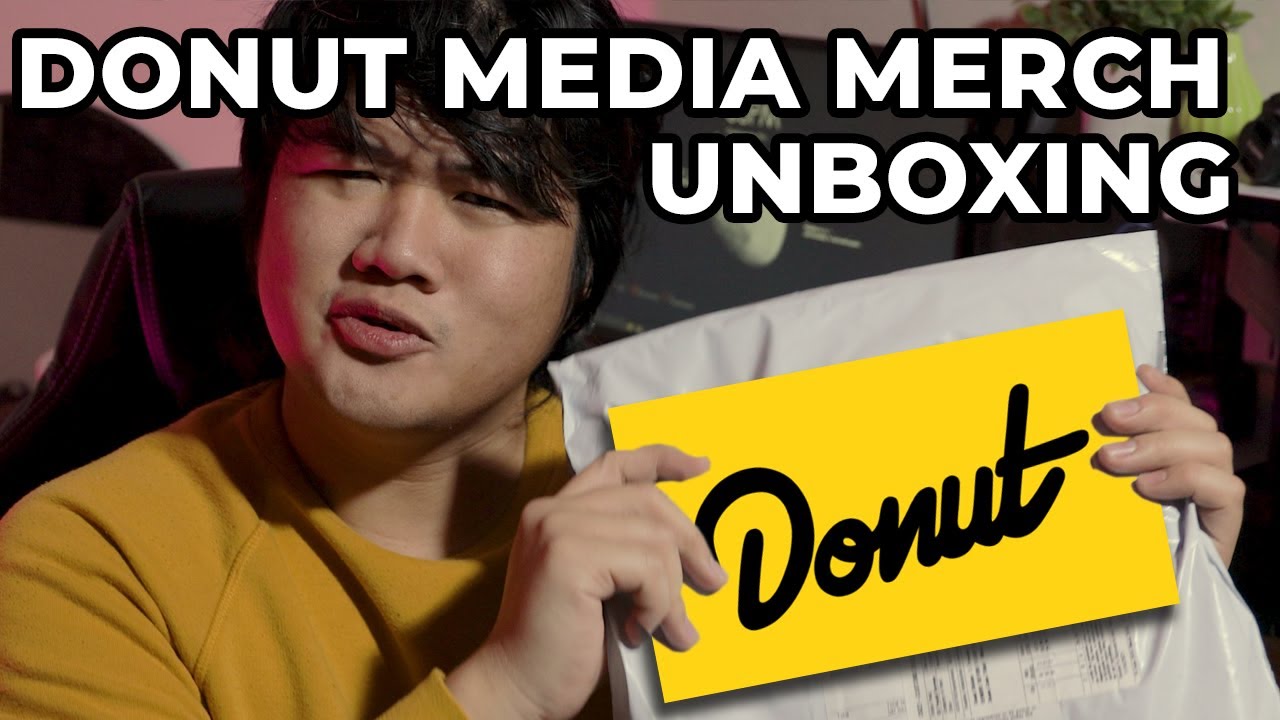 GIVE IT THE BEANS! | Donut Media Merch Unboxing & Review