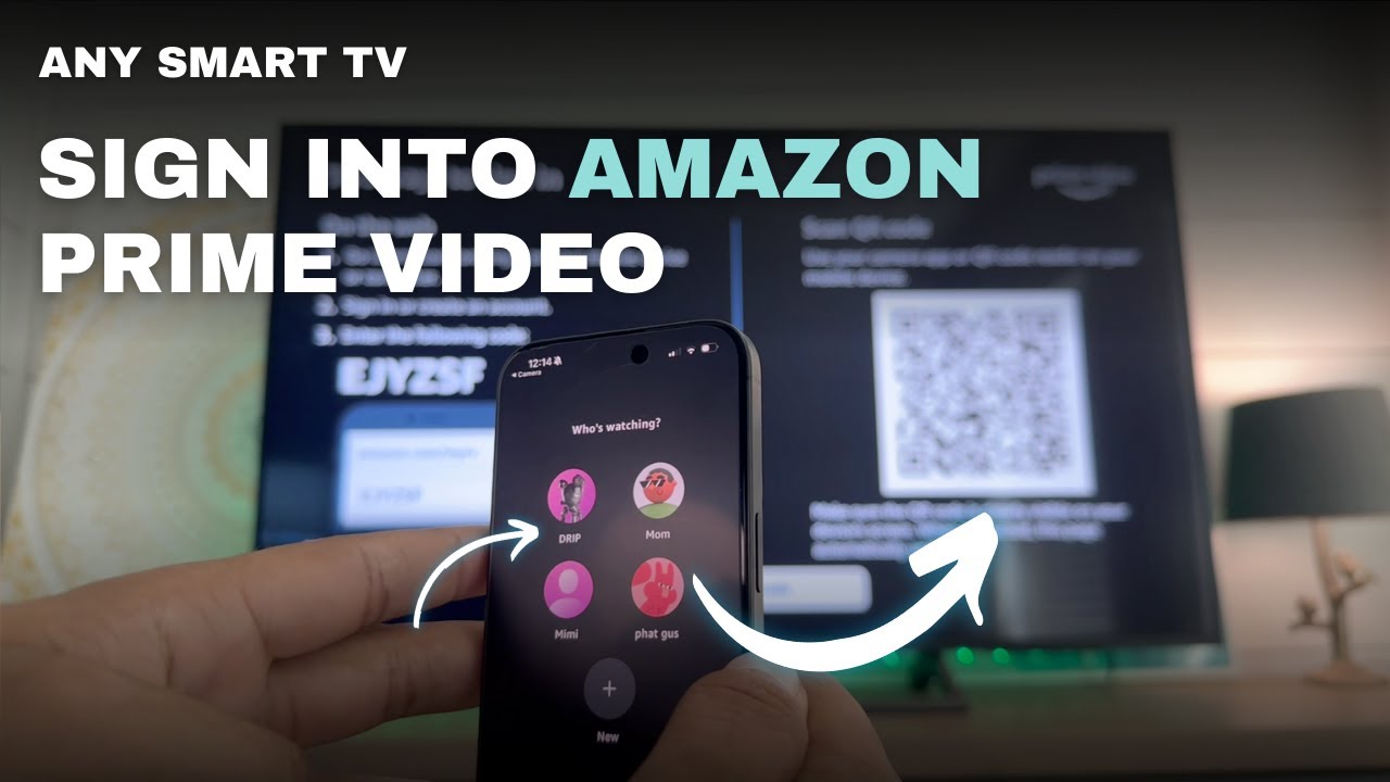 Войдите в Amazon Prime Video с любого телевизора (это быстро и просто)