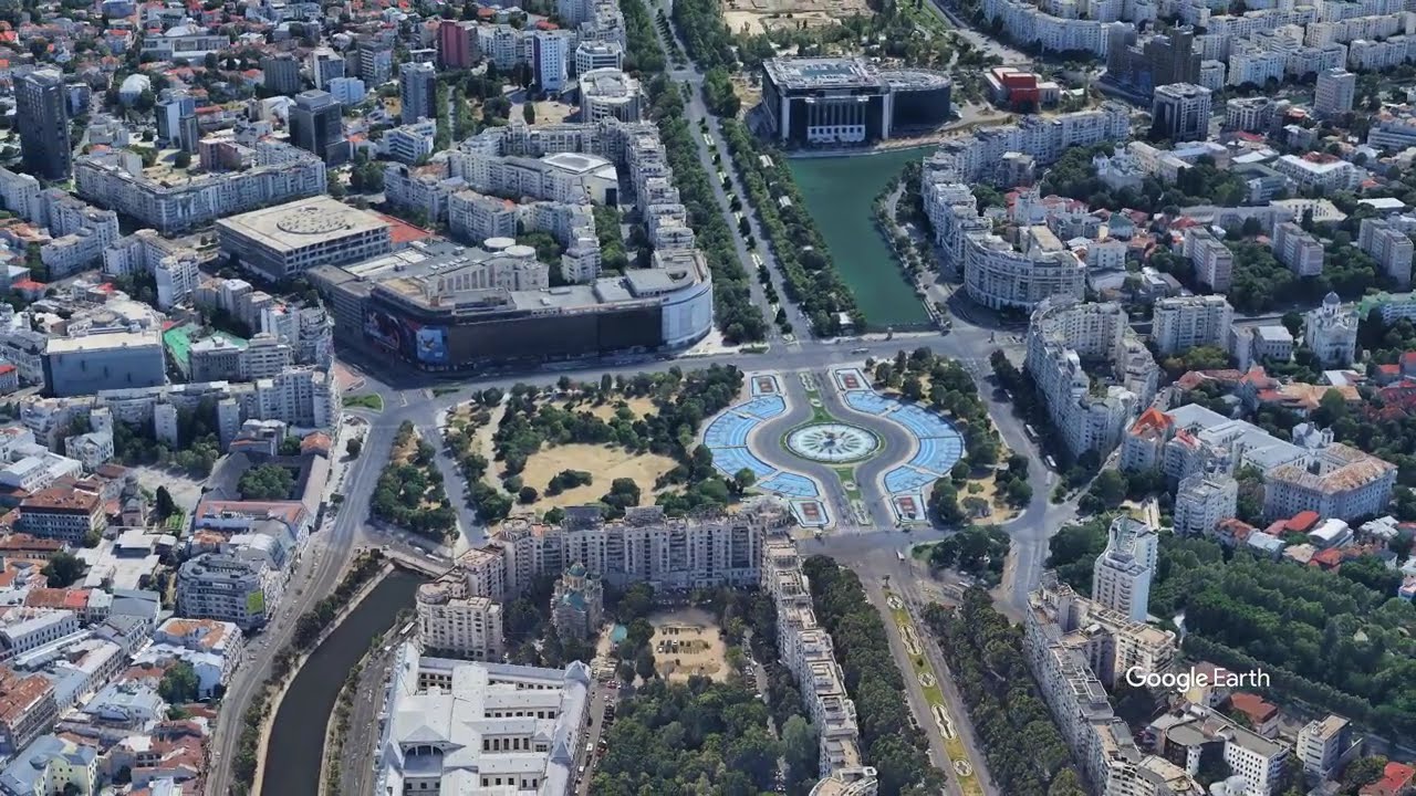 Bucharest View 3D  Aerial Tour of Romania&rsquo;s Capital City in 4K