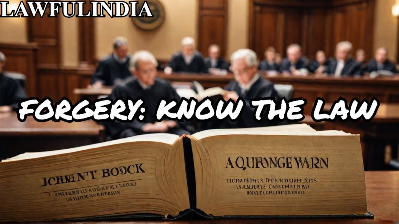 Forgery Laws in India Explained: Key Concepts, Case Laws & Penalties