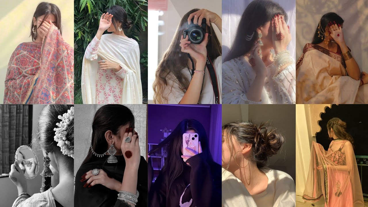 Smart dpz for girls Instagram🔥hidden face| 🧿whatsapp dp profile pic |🦋unique dp pic photo part 2