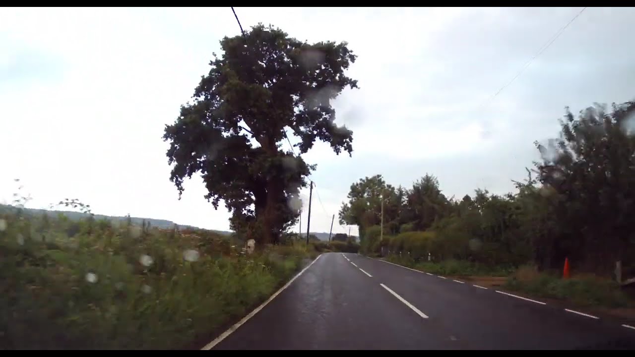 UK Village Road Drive | Scenic Countryside Dashcam 4K
