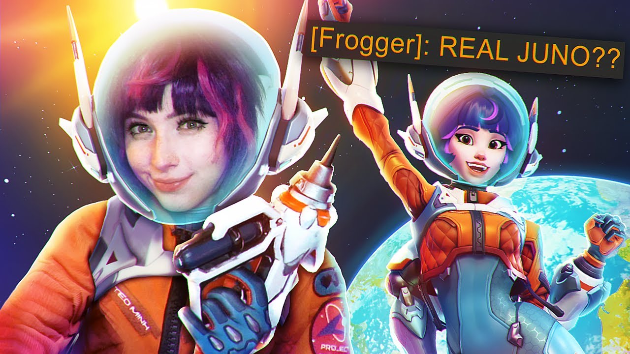 I COSPLAYED JUNO FROM OVERWATCH FINALLY!