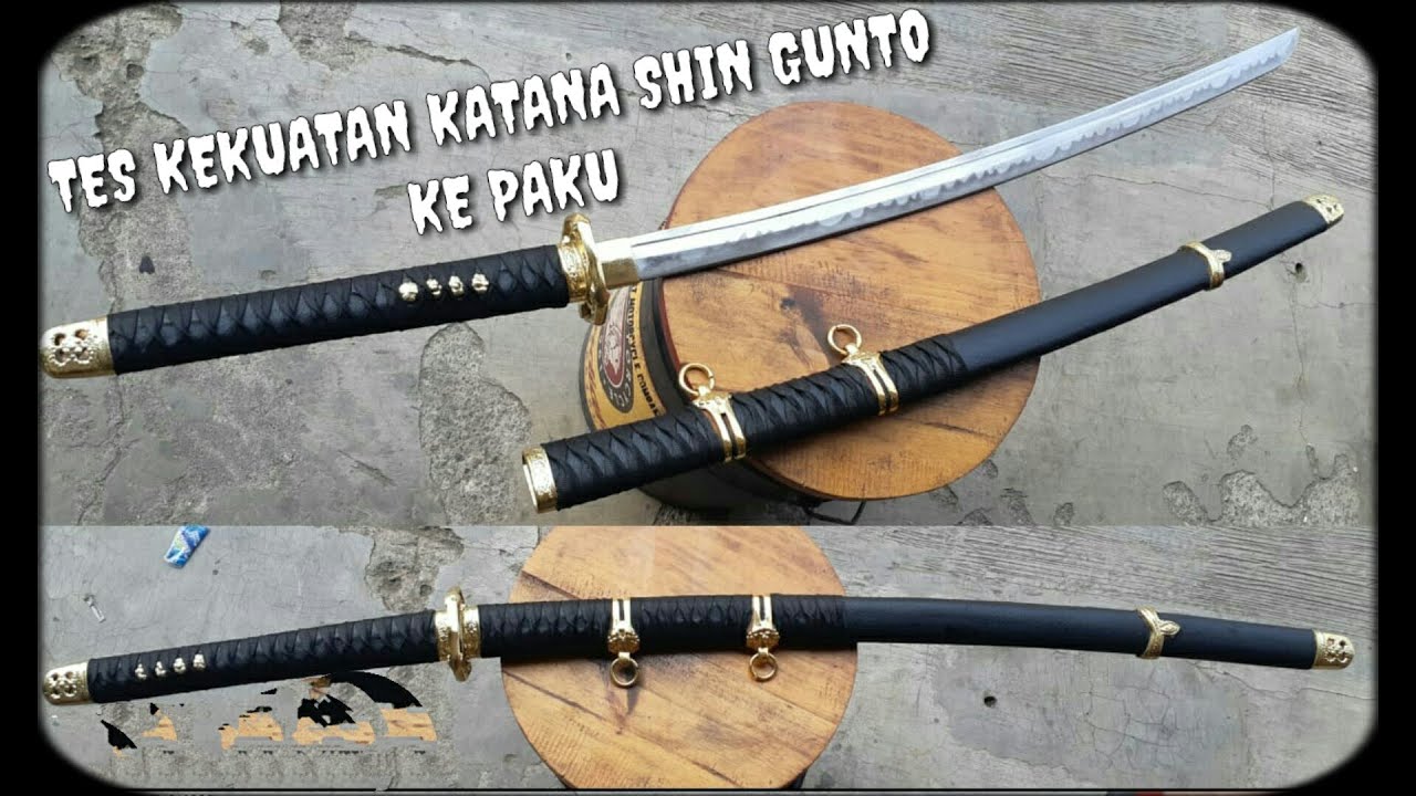 MANTAP JIWA....!! KATANA TEBAS PAKU SHIN GUNTO HITAM