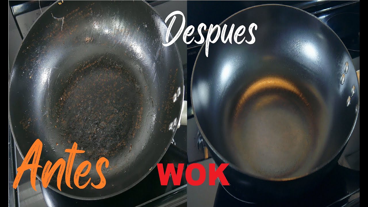 Como Limpiar Curar Sazonar Wok 4 Formas Facil Simple