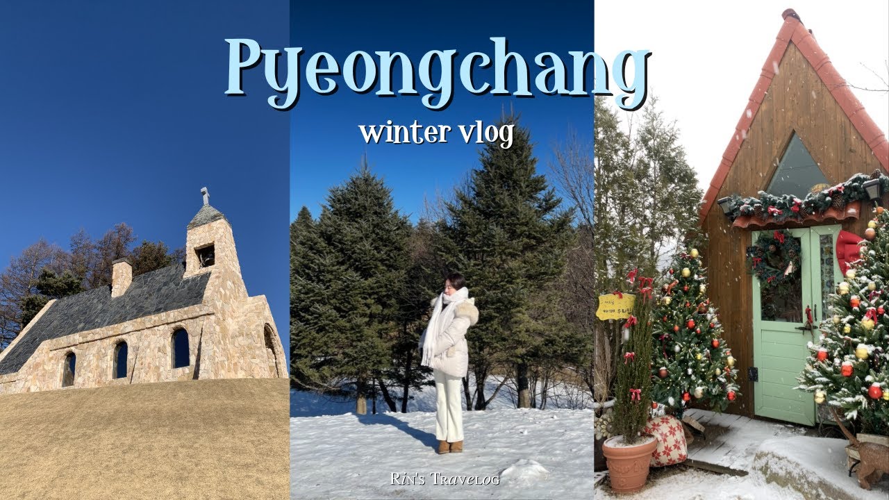 강원도 평창 겨울여행 브이로그❄️ 대관령 가볼만한곳, 맛집, 카페☃️