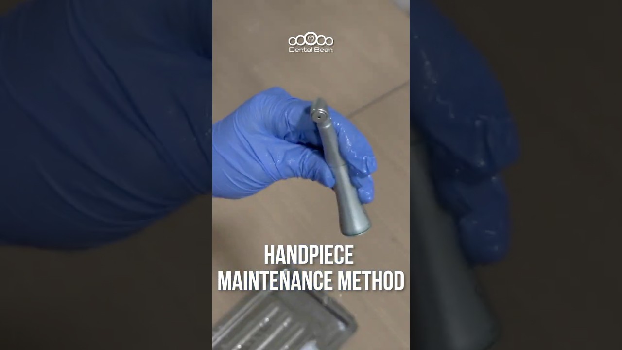 Handpiece maintenance method  #dental