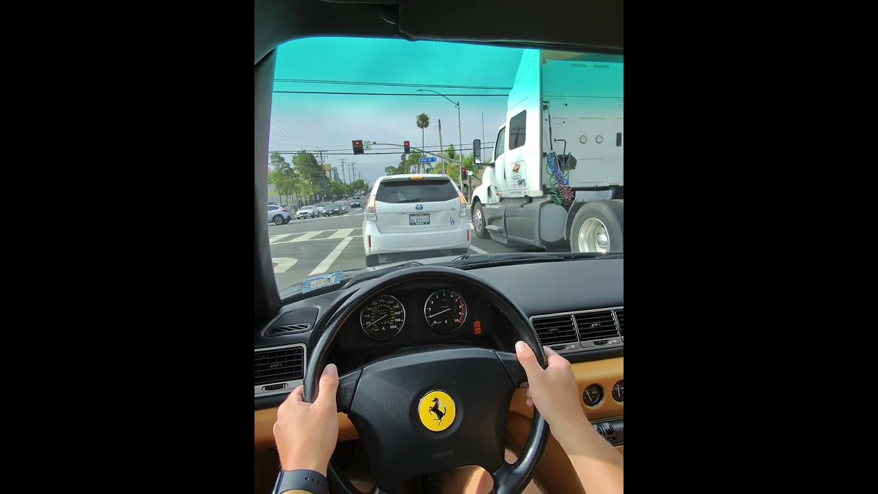 1995 Ferrari 456 GT 6-Speed driving