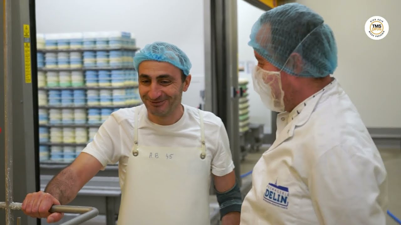 🧀 Réduire le risque de TMS - Fromagerie Delin - Gilly-lès-Cîteaux