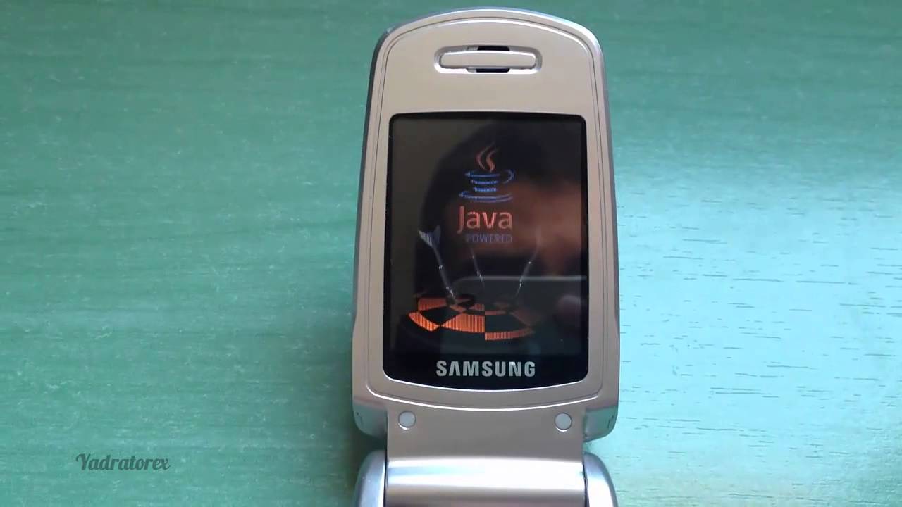Samsung SGH-X550 review (old ringtones, games & wallpapers)