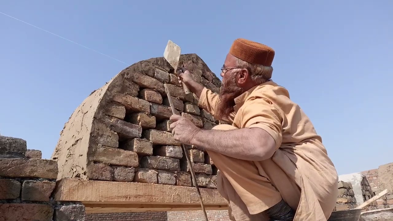 الحمدللہ نصف پرکار کی ڈاٹ بنانے کا طریقہ مسجد کی خوبصورت ڈاٹ