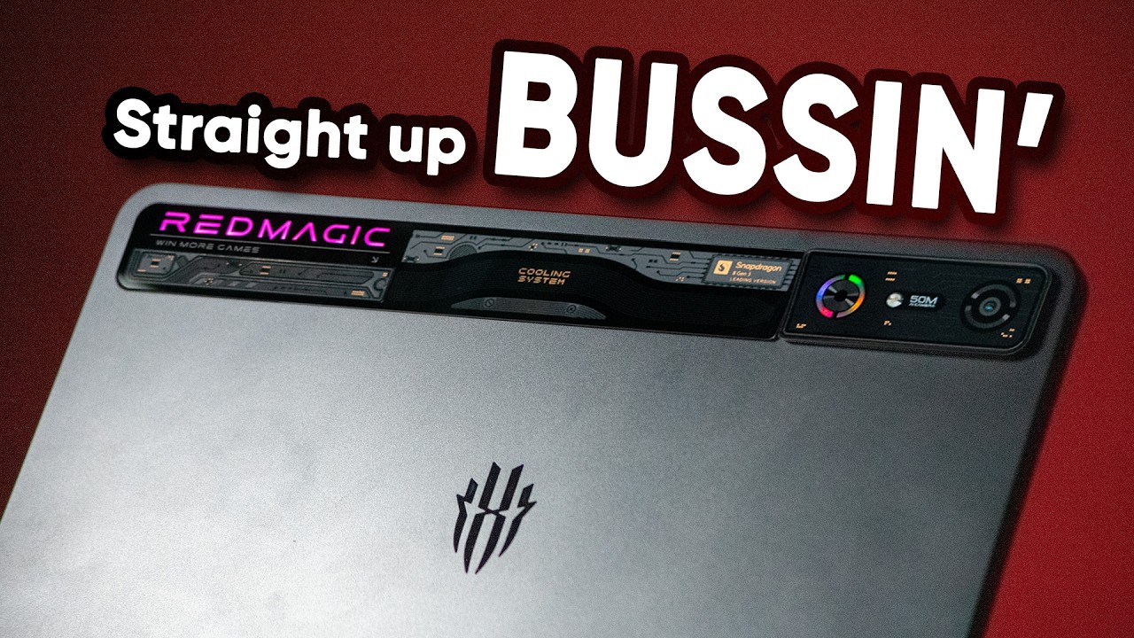 Powerful Android Gaming Tablet (With a Fan!) - REDMAGIC Nova