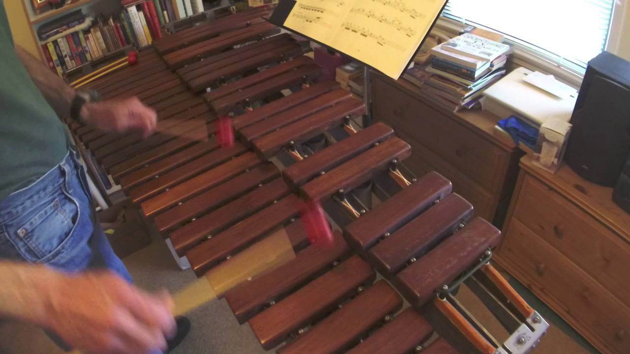 Messiaen Exotic Birds, complete xylophone part!