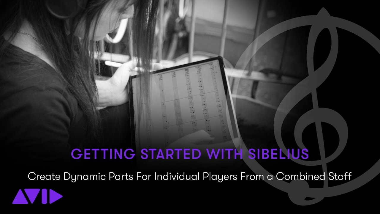 Get Started Fast with Sibelius: Creating Dynamic Parts For Individual Players From a Combined Staff
