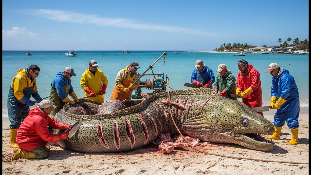 Как рыбаки поймали 300 гигантских мурен – документальный фильм о глубоководной рыбалке