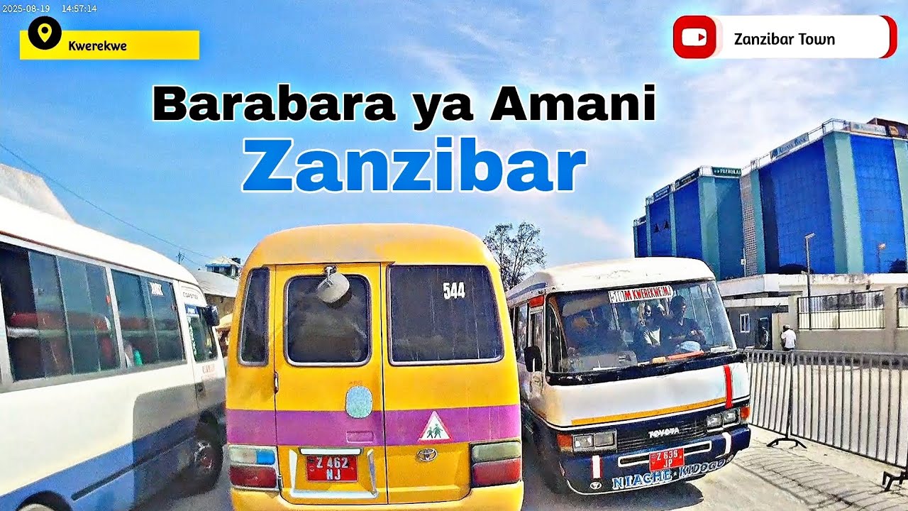 Hili ndio balaa katika barabara zetu Zanzibar kutoka Amani kuelekea Kwerekwe @zanzibartowns 