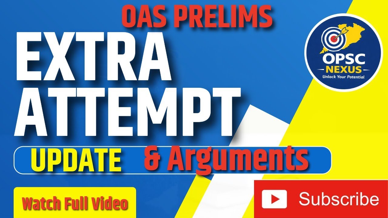 EXTRA ATTEMPT UPDATE -OAS