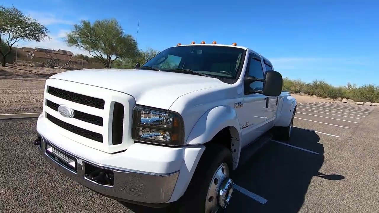 2007 Ford F550 Diesel 4x4 Lariat for sale at Crosscut