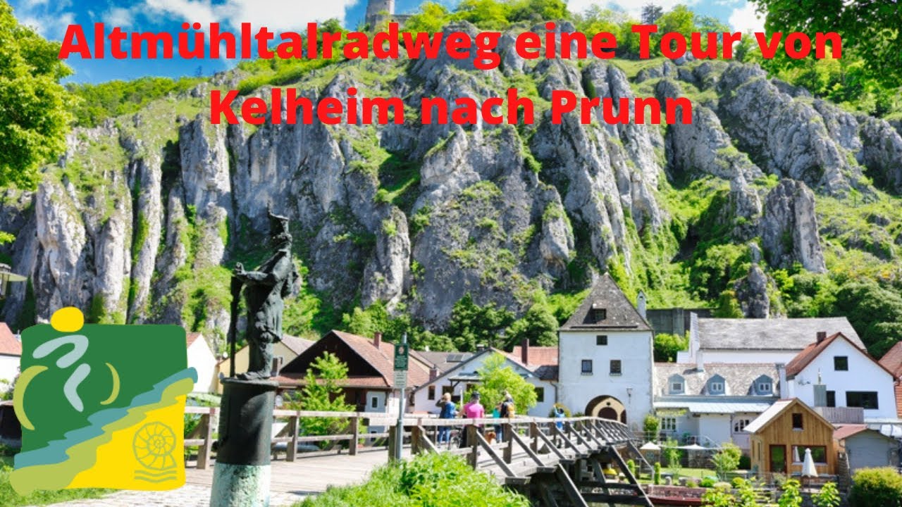 Altmühltalradweg eine Tour von Kelheim nach Prunn