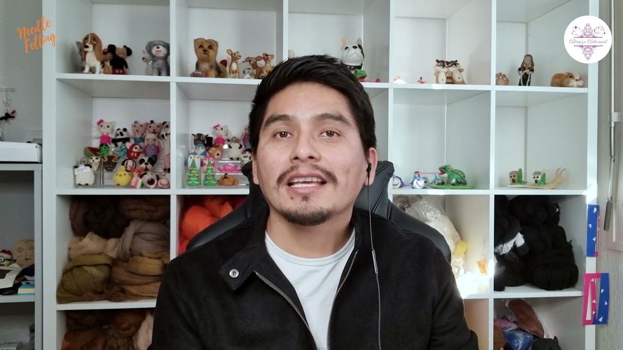 TUTORIALES DE NAVIDAD - VELLÓN AGUJADO