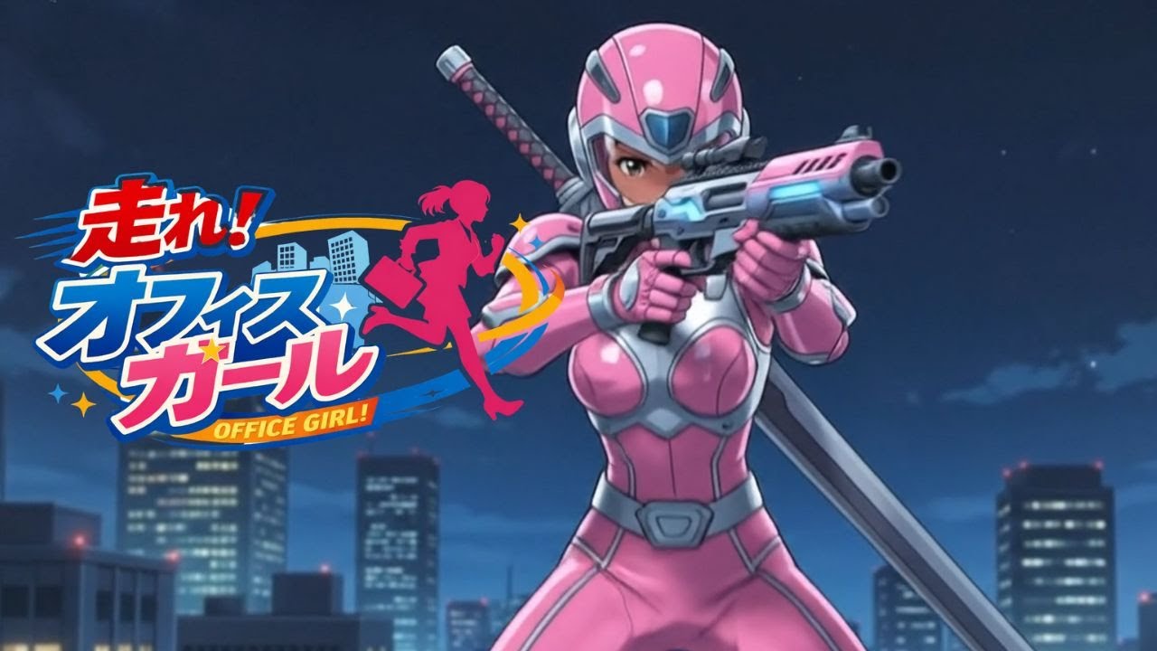 【AI】走れ!オフィスガールMV　#特撮ヒーロー #アニメ #仮面ライダー