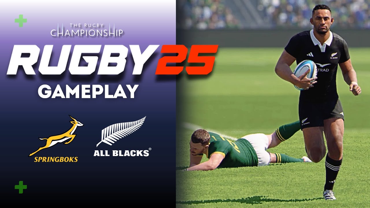 Rugby 25 I South Africa vs All Blacks (Cape Town) | 2024 Rugby Championship
