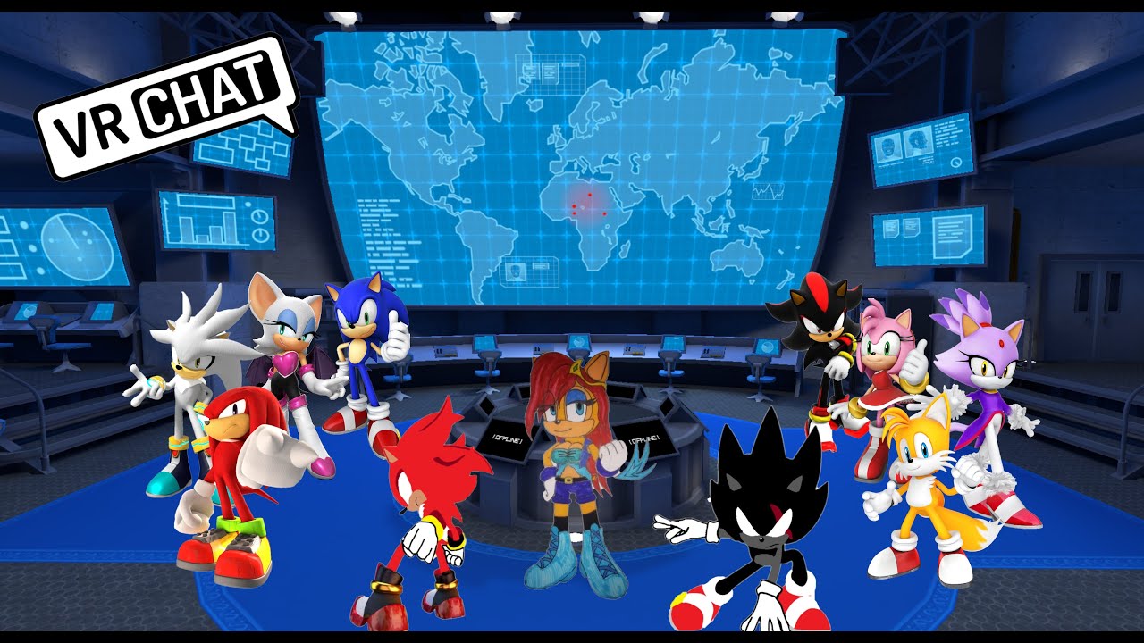 Dark sonic and Chaos Shadow Warn Sonic and his friends of incoming Dangers foes from the past