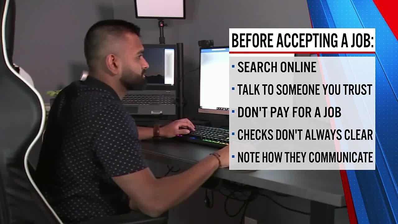 Safety Alert: Avoid work from home job scams