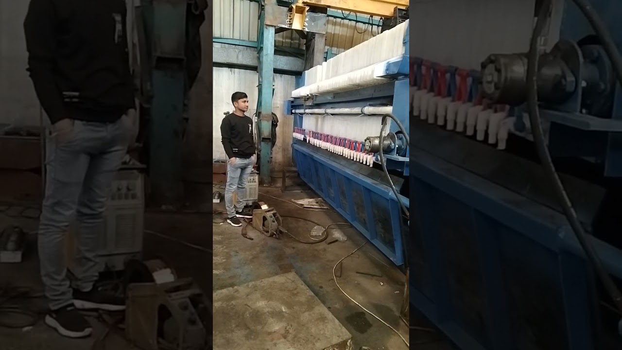 Automatic filter press