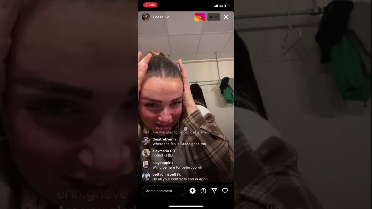 25.10.22 - Leesa Tulley Instagram Live