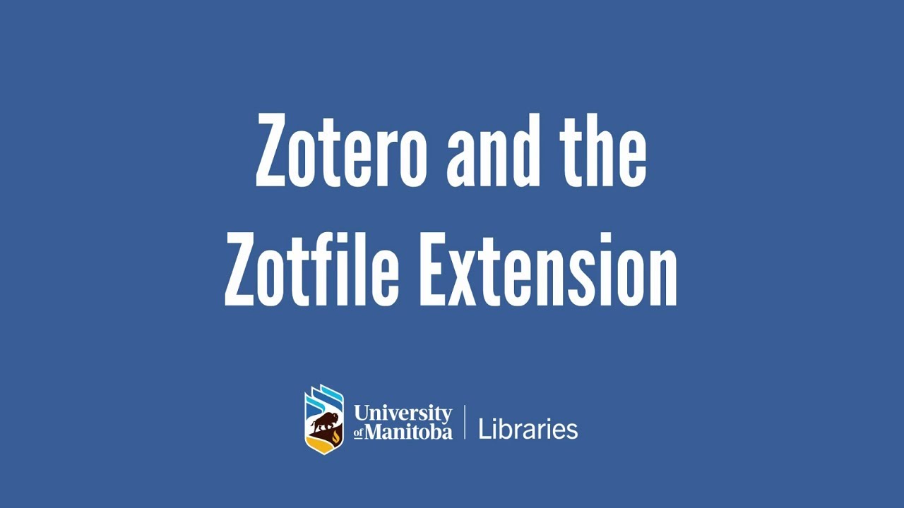 Zotero and the Zotfile Extension