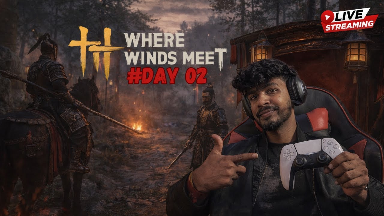 WHERE WINDS MEET Multiplayer Gameplay 🔥 Day 2 Live | Playing With Friends + First Impressions
