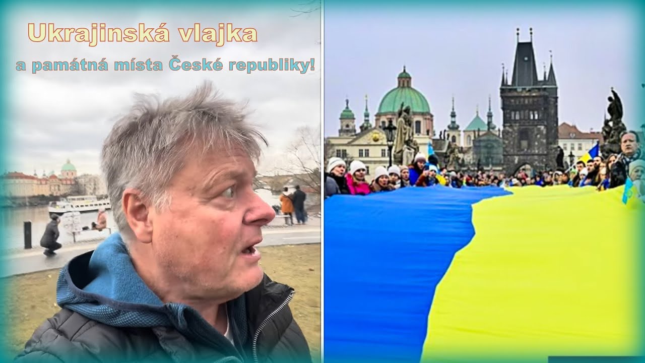 Patří ukrajinská vlajka na PAMÁTNÁ MÍSTA České republiky? 💥Igor Chaun,  26. ledna 2026