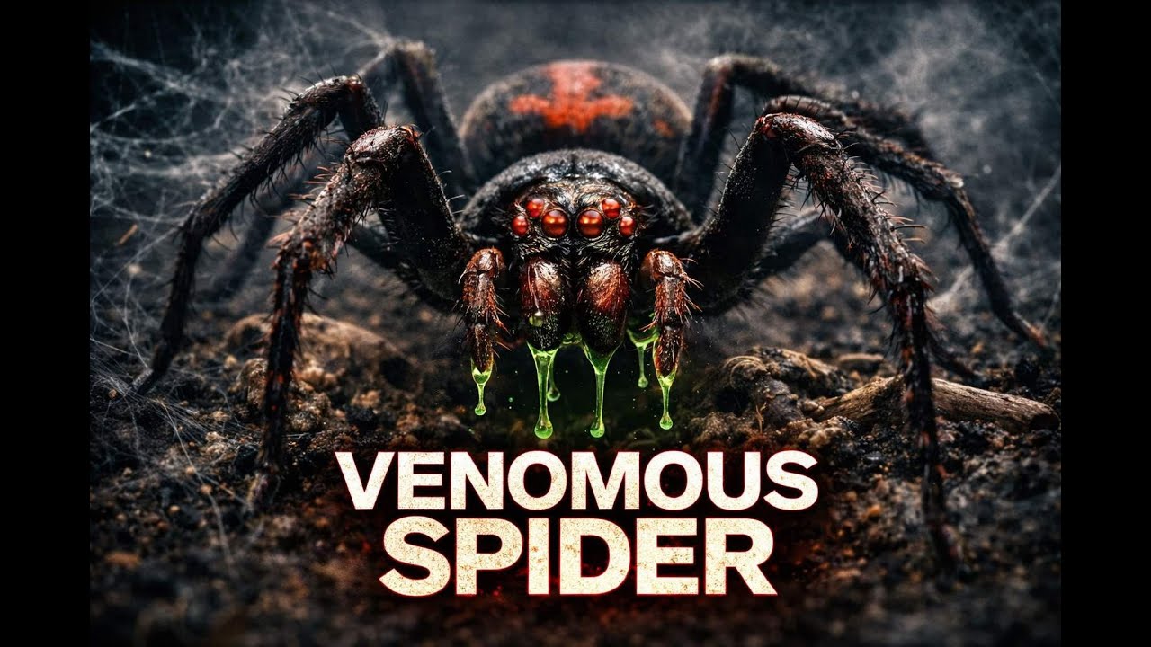 THE LIFE CYCLE OF A VENOMOUS SPIDER