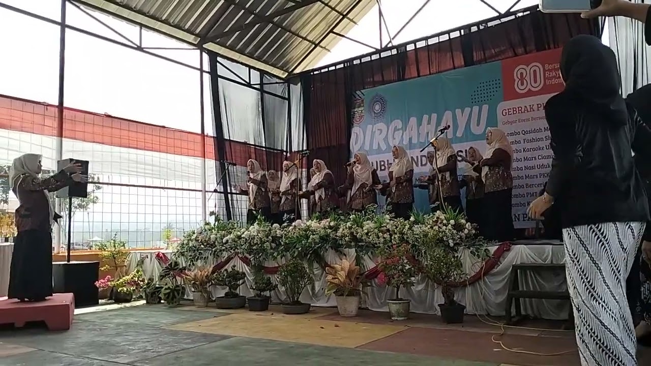 #lomba paduan suara #mars Ciamis manis #hut RI ke 80 #kertaraharja