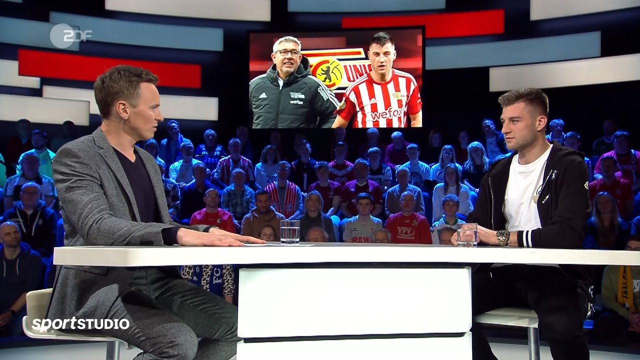 Union Berlins Abwehrchef Robin Knoche im aktuellen sportstudio: 