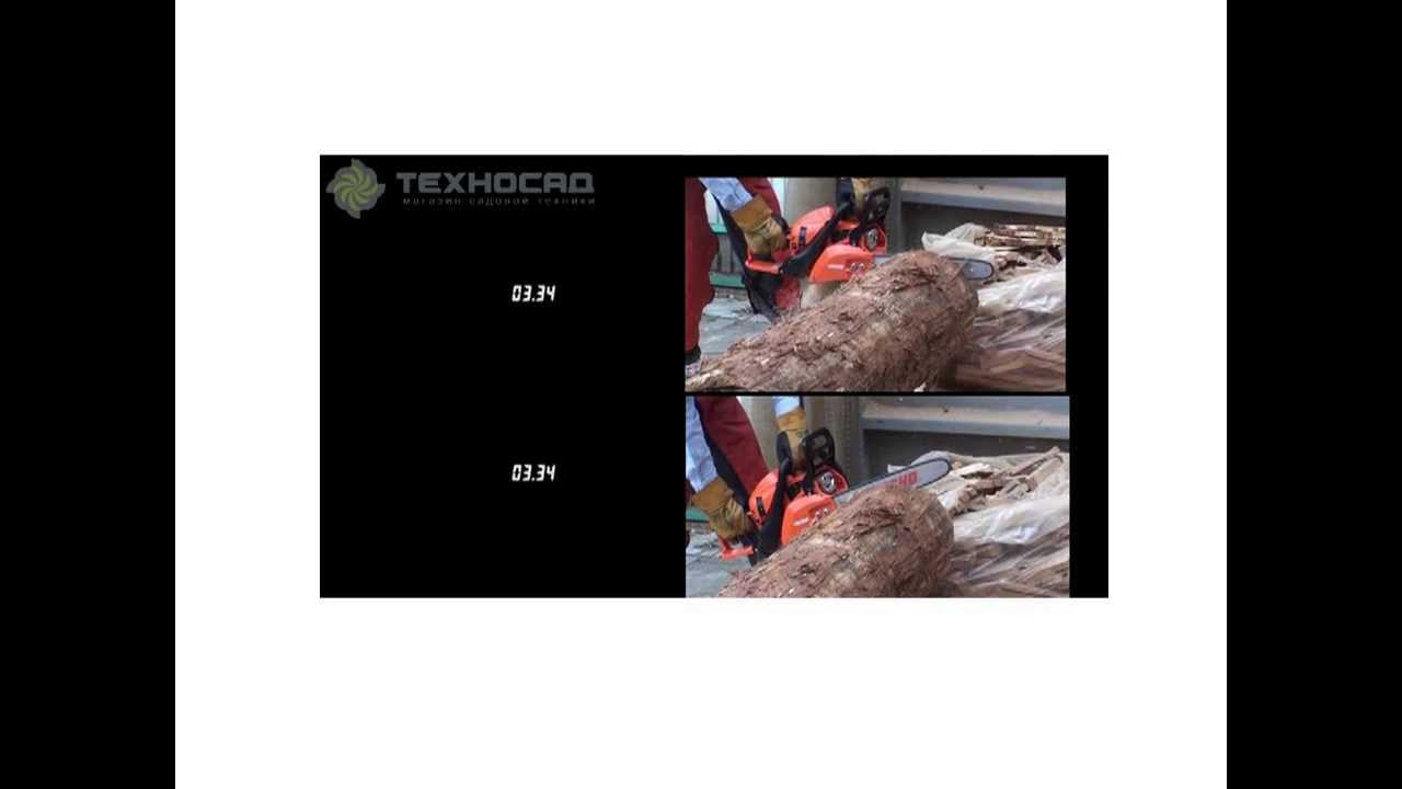Тест бензопил Echo CS 353ES, Echo CS 352ES и Stihl MS180