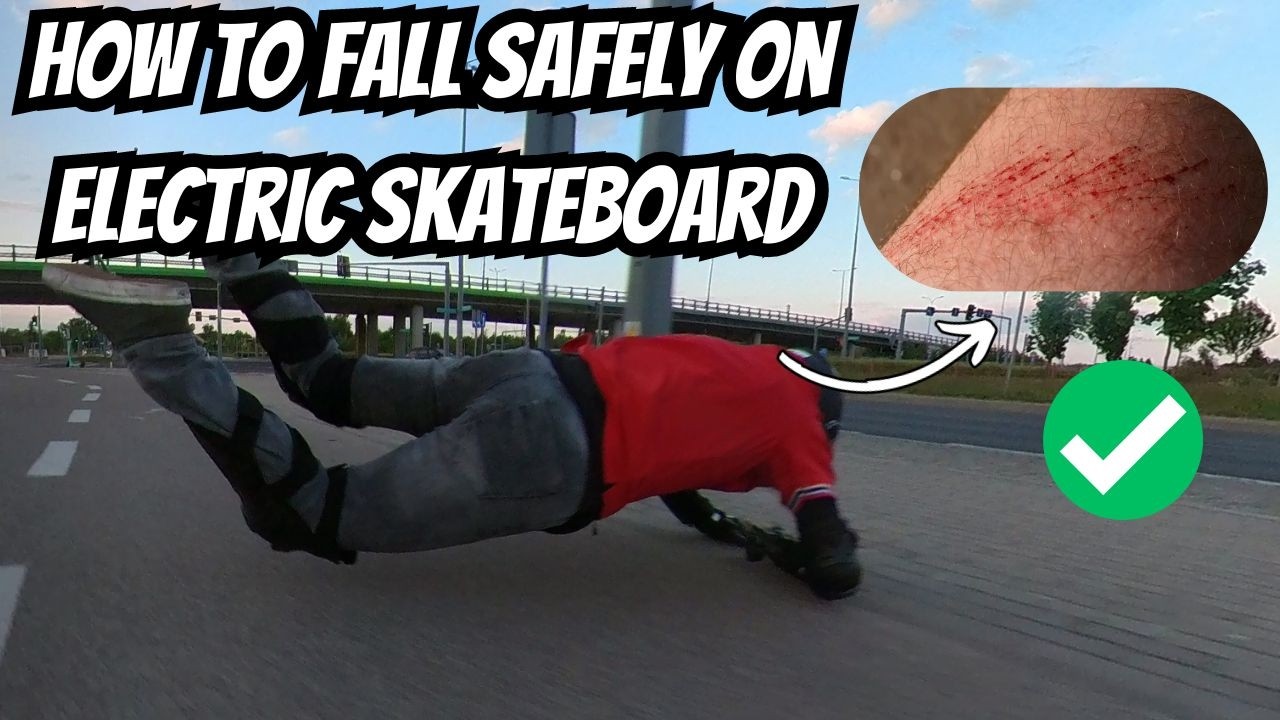 How To Fall Safely On An Electric Skateboard丨Veymax Eskate Tutorial