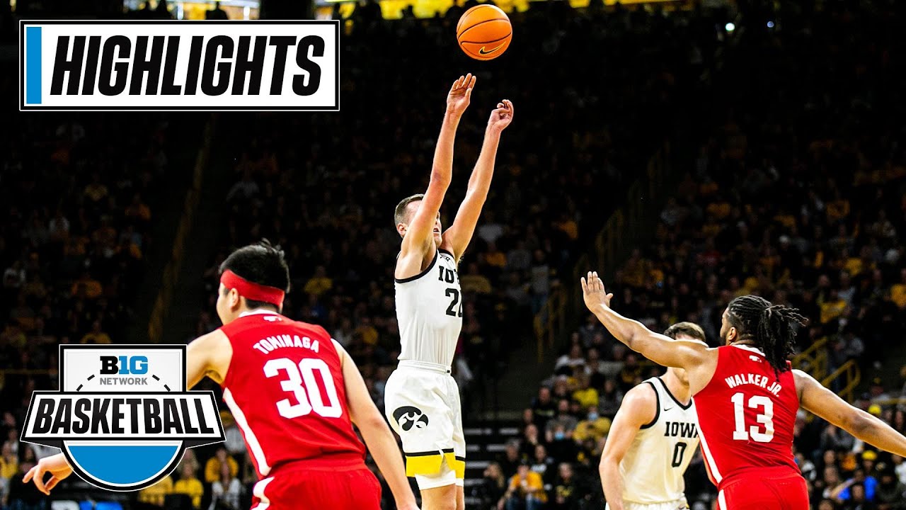 Nebraska at Iowa | Highlights | Big Ten Men's Basketball | March 5, 2023