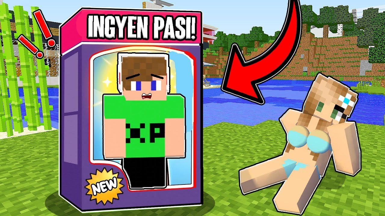 RENDELTEM EGY BARÁTNŐT AZ INTERNETRŐL A MINECRAFT-BAN! 😱