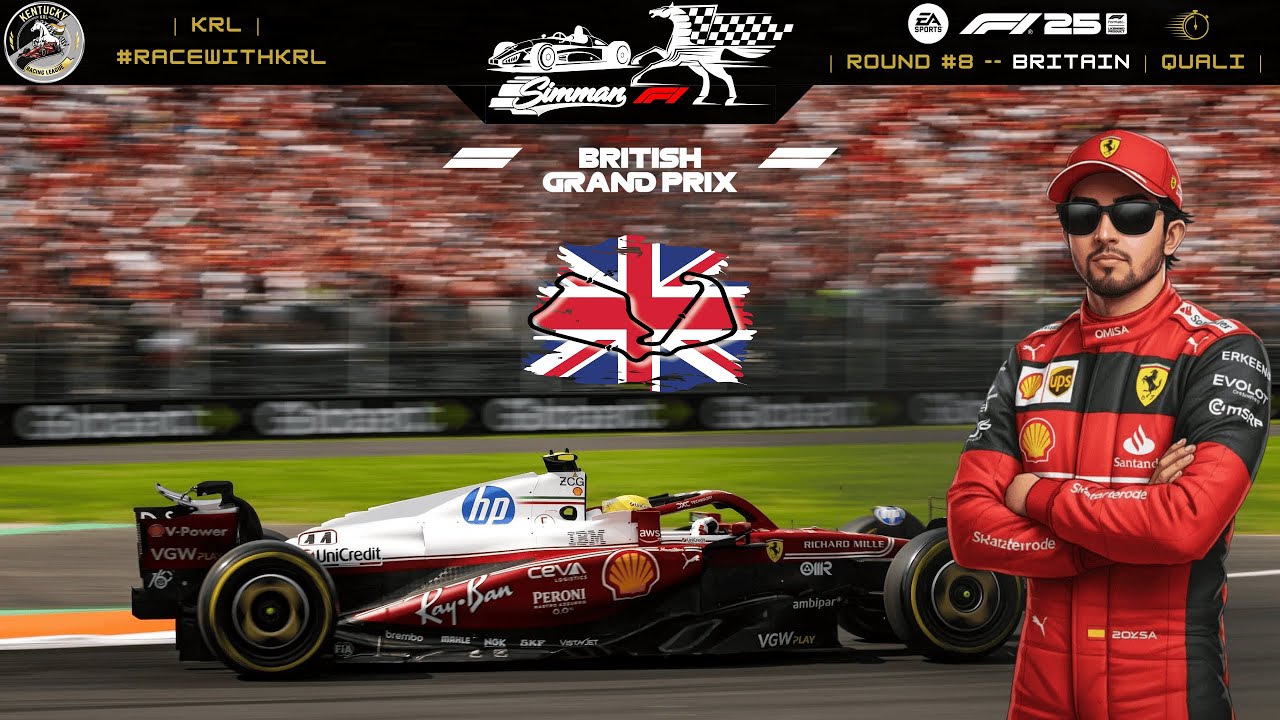 | British GP 🇬🇧 | Round#8 - Quali | #KRL #F125Gameplay