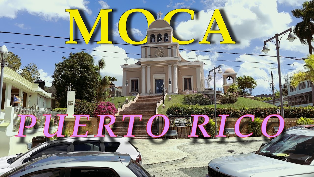 Plaza de Moca, Puerto Rico en 4K